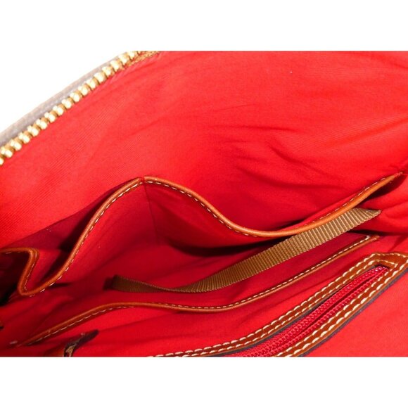 Dooney & Bourke Gray Pebble Leather Crossbody Purse - Picture 14 of 16